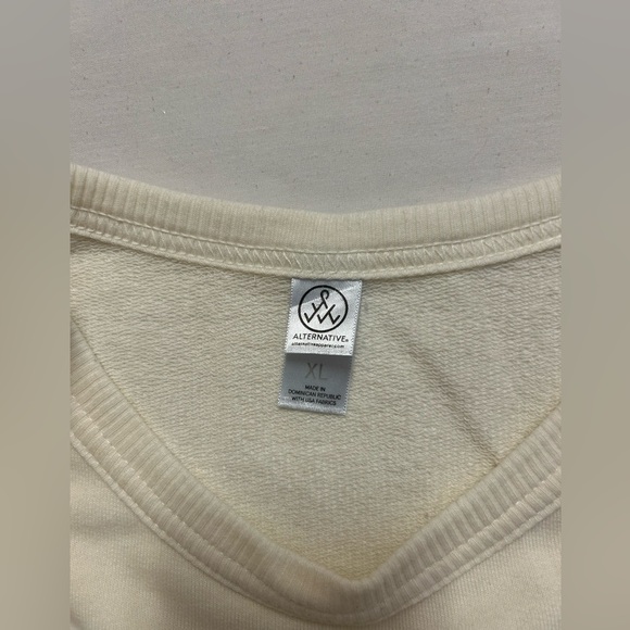 Alternative Apparel Womens Football WVU West Virginia Mountaineers Sweatshirt XL - Picture 6 of 7